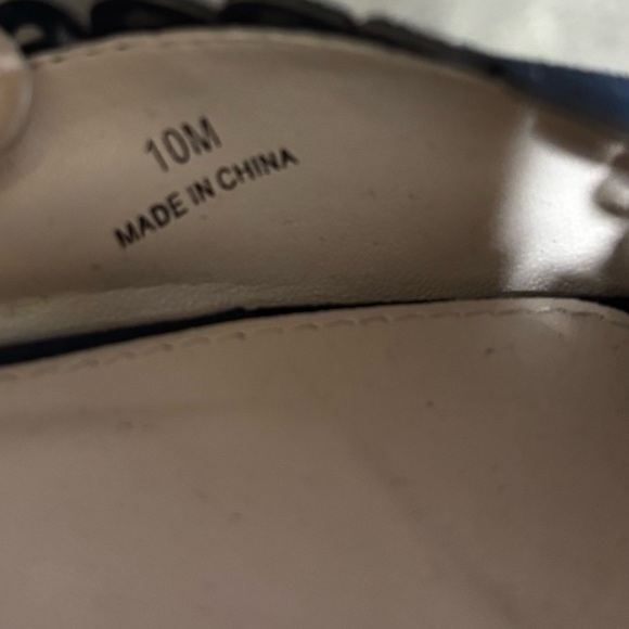 PELLE MODA Size 11 Navy 4” Wedge Espadrilles NWOT - Picture 8 of 9